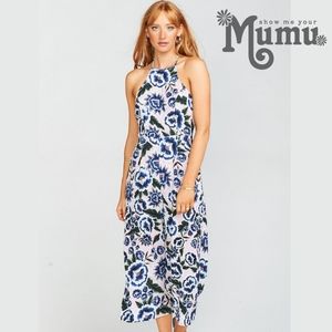 Show Me Your Mumu Julianne Jumpsuit Baha Bloom XL Extra Large Floral Jumpsuit